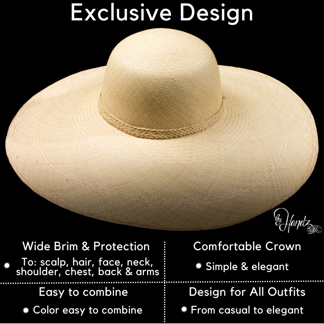 a2. Design Wide Brim Hat - Women