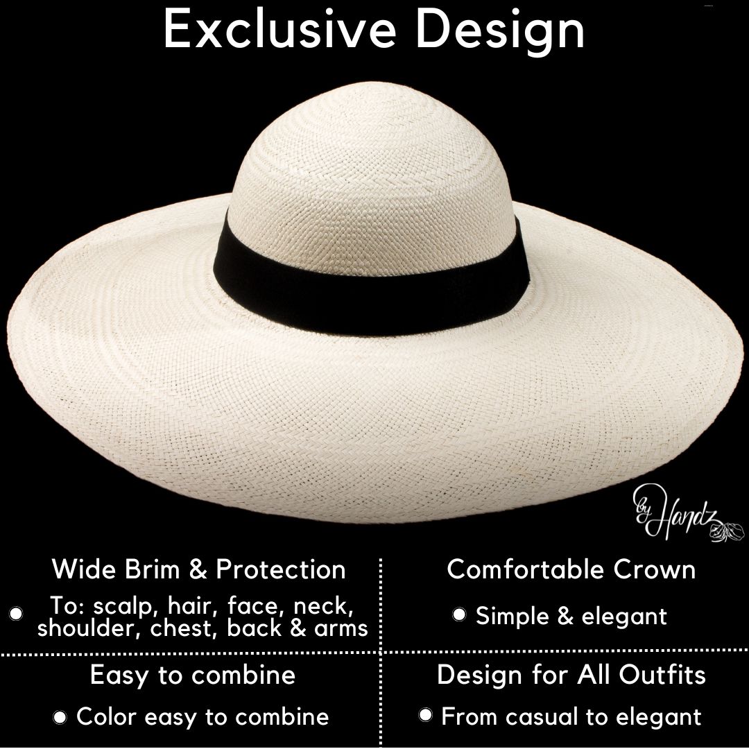 a3. Design Wide Brim Hat - Women