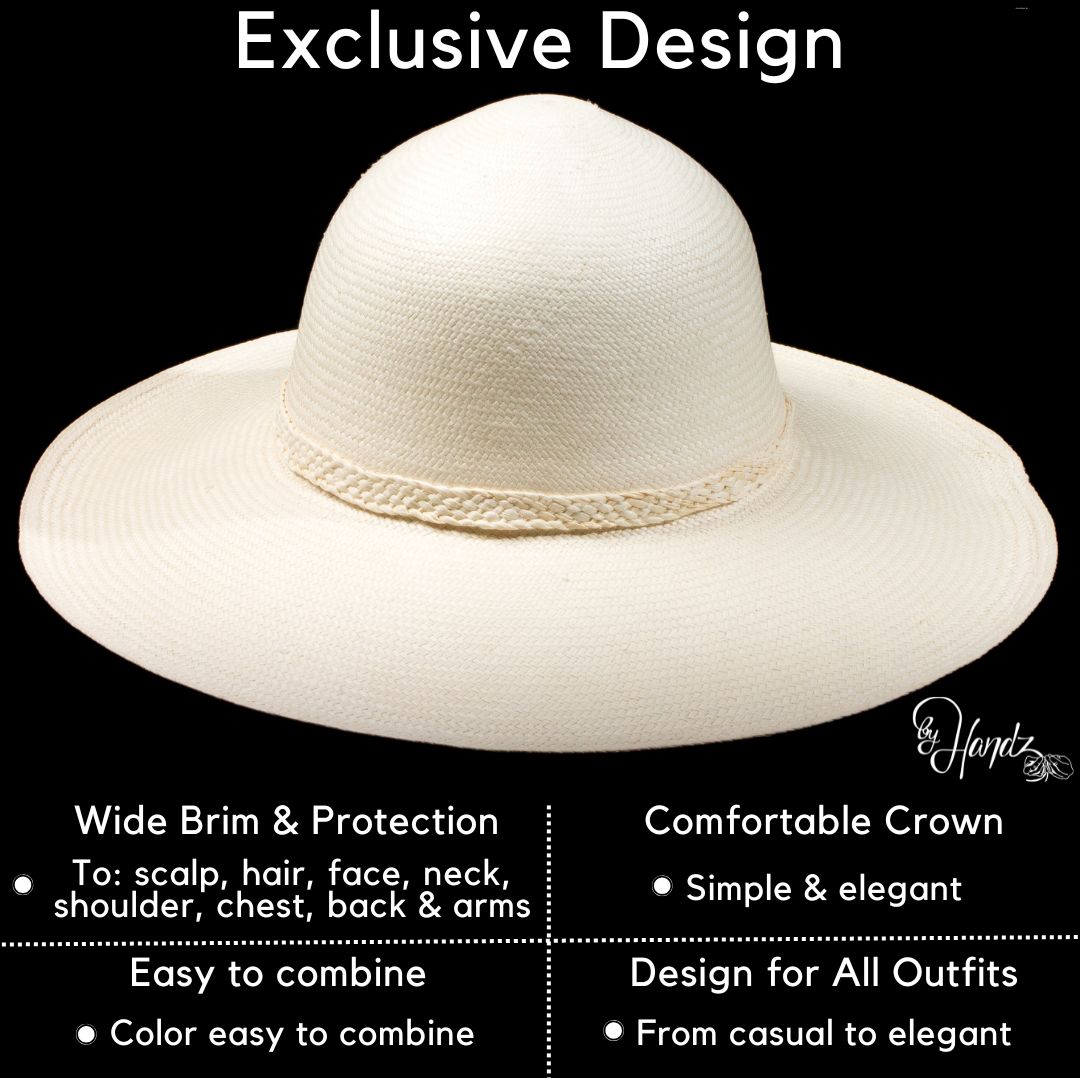 aa7. Design Wide Brim Hat - Women