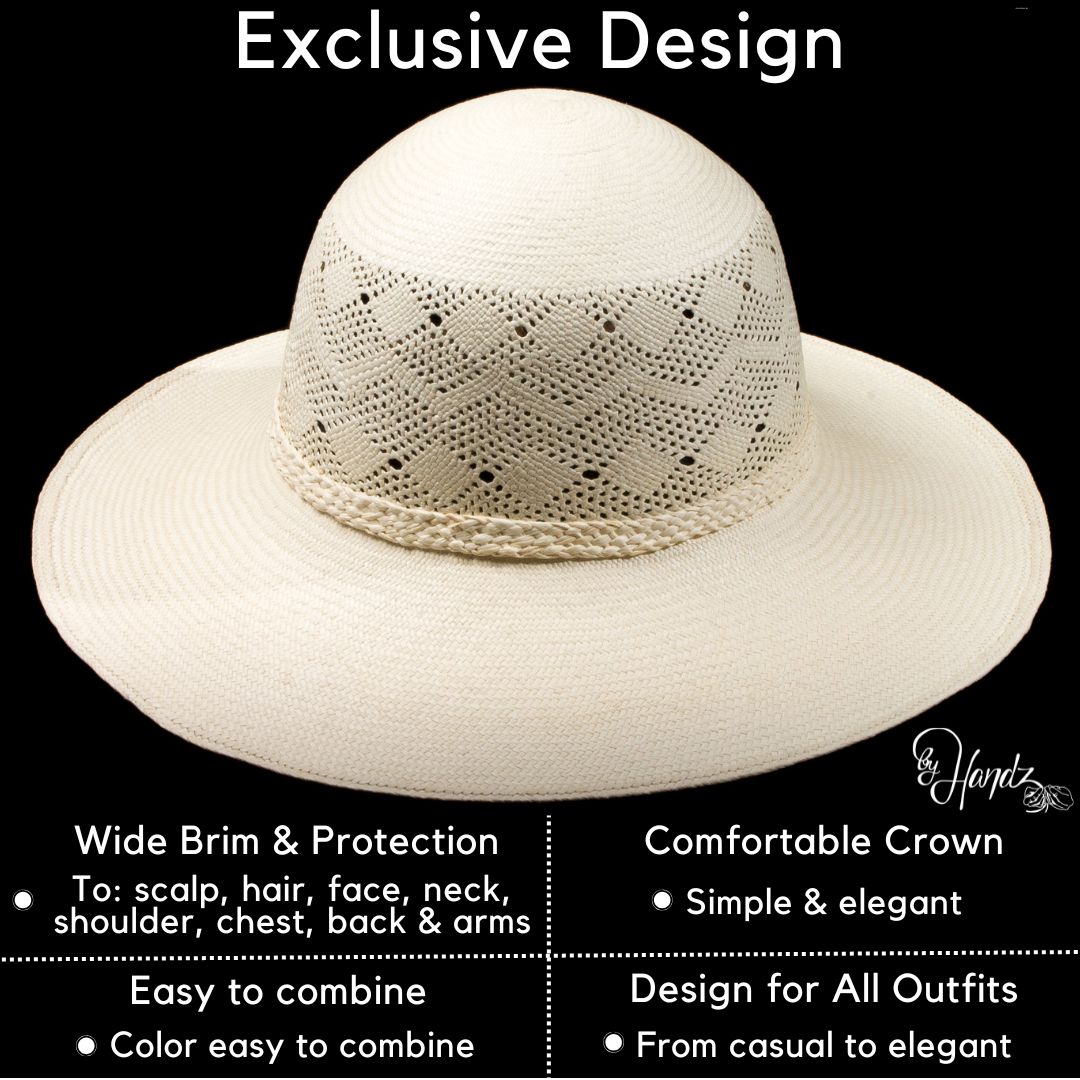aa9. Design Wide Brim Hat - Women