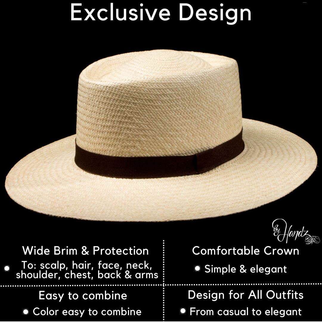 ab4. Design Wide Brim Hat - Women