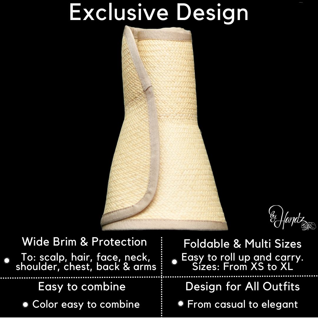 aa4. Design Wide Brim Hat - Women